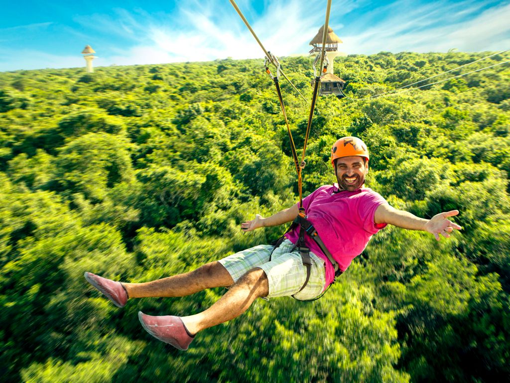 En Xplor está una de las tirolesas de México más extremas y buscadas por los turistas.