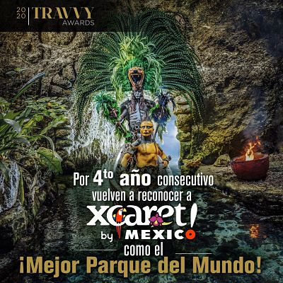 PARQUE XCARET REFRENDA SU TÍTULO COMO MEJOR PARQUE ACUÁTICO DEL MUNDO